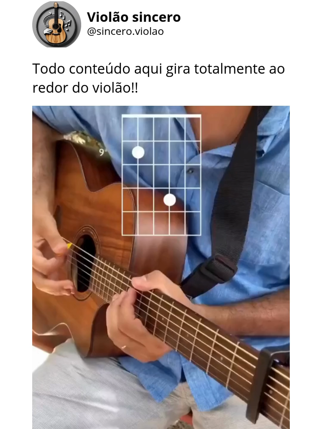 🔥Esse toque é inconfundível!! Siga nosso perfil @sincero.violao  #música #acordes #ritmo #cordas #violão