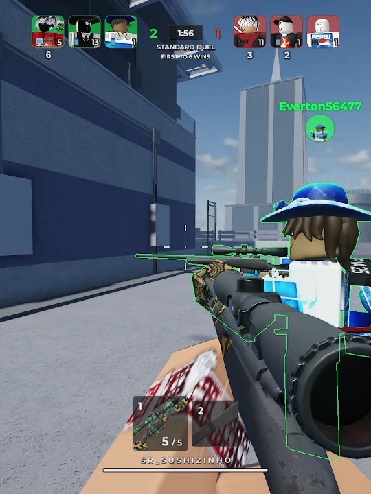 mostrando a habilidade