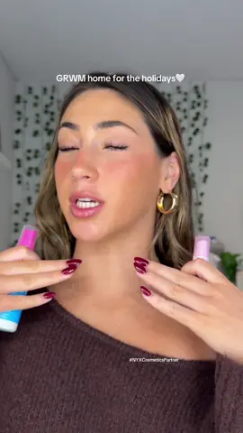 #NYXCosmeticsPartner It’s been so nice being home but it is COLD HAHA. I love how this make up came out ! @NYX Professional Makeup slays every time,the Bare With Me Concealer was amazing and the Face Glue Setting Spray.