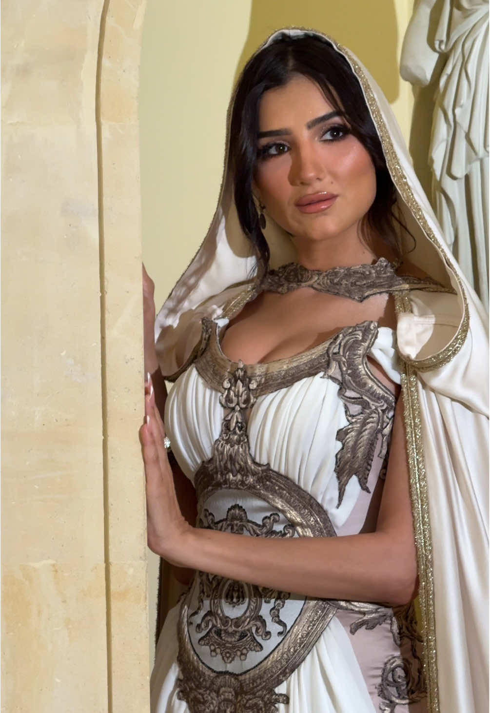 @Mai Omar ✨   #elghanja #unique #kaftan #maiomar #fyp 