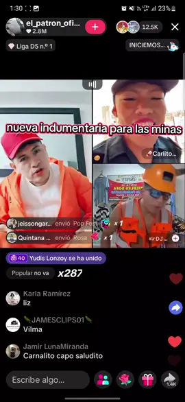 Nuevo equipamiento para las minas @𝐆𝐄𝐑𝐀𝐋𝐃_OROPEZA🦜🤍🍒🇵🇪 @🚀Carlitos comedia¹7🌓🏦 