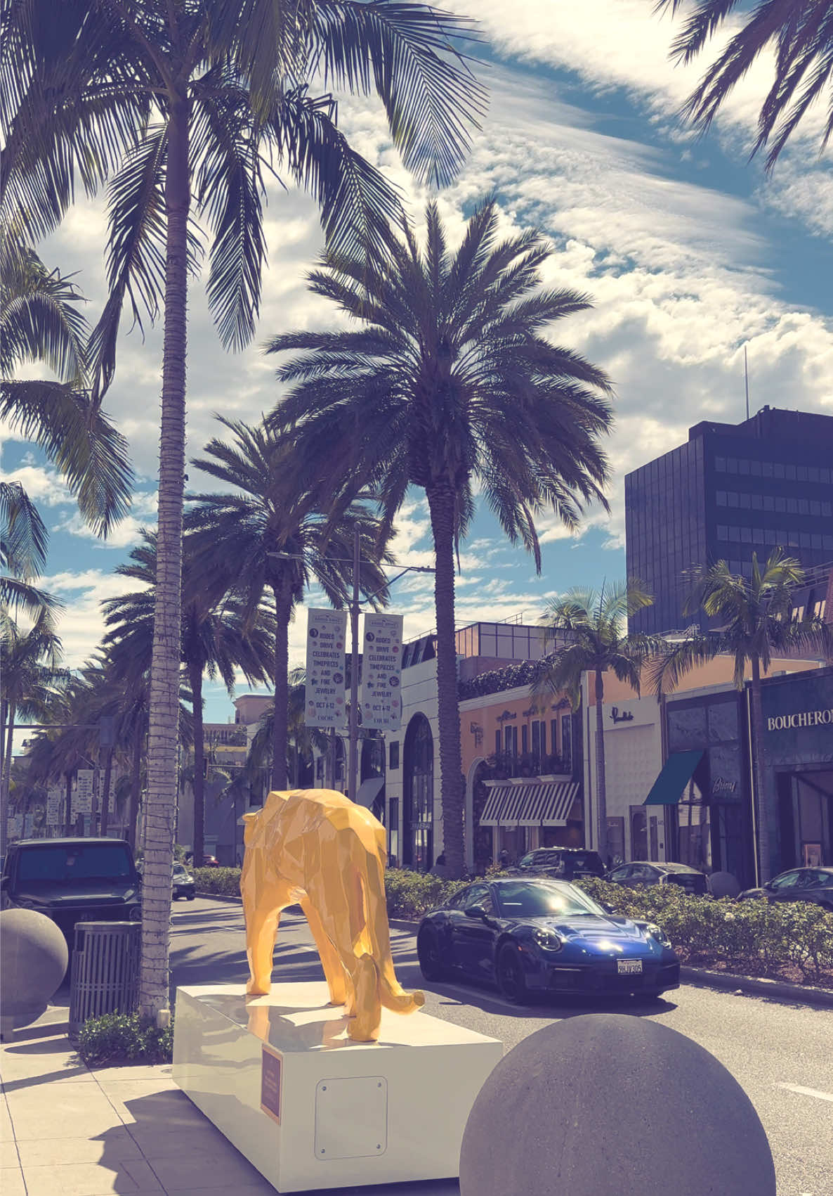 Rodeo Drive🌴🛍️🤤🌪️ #beverlyhills90210 #rodeodrive #california #shopping #fyp 