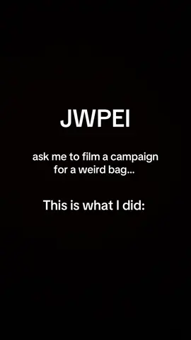 The collaboration I filmed for @JW PEI 🦈 #bag #animalbag #fashion #shortfilm #collaboration 