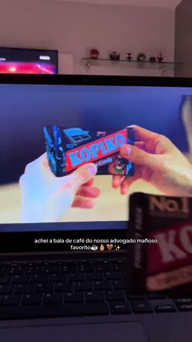 A bala mais badalada dos dorameiros!!🫰🏽☕️🤍 #kopiko #dorameiras #baladecafé #vincenzocassano #vincenzo