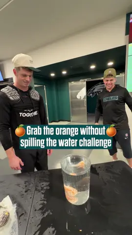 Orange you glad they figured it out? #eagles #nfl #orangechallenge 