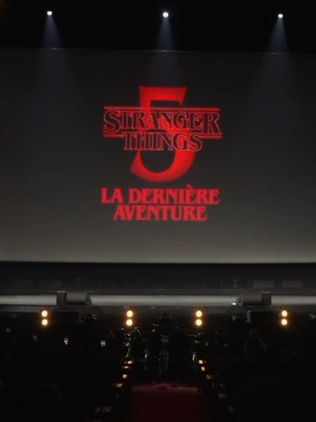 On a célébré la dernière saison de Stranger Things au Grand Rex avec @NetflixFR  #strangerthings 