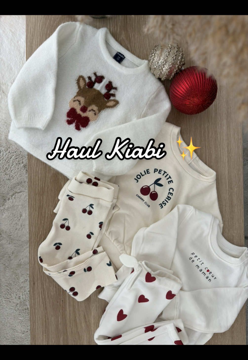 Regardez moi ces pépites que j’ai trouvé chez Kiabi! Trop hâte de leurs mettre leurs petits pulls de Noël! 🎄🤭 Je vous ai mis quelques références en story à la une sur mon insta: manon.mum.of.2 🌸 #kiabi#haulbebe#enfantsrapprochés#bébé#mumlife@Kiabi 