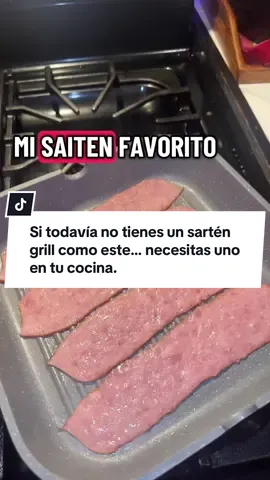 Nonstick Grill Pan sarte que no pega nada #tiktokshopblackfriday #tiktokshopcybermonday #tiktokshopcreatorpicks #KitchenFinds #MealPrep 