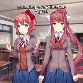 Monika lowkey Nonchalant #ddlc #fyp #viral_video #xybzcafyp #blowthisup 