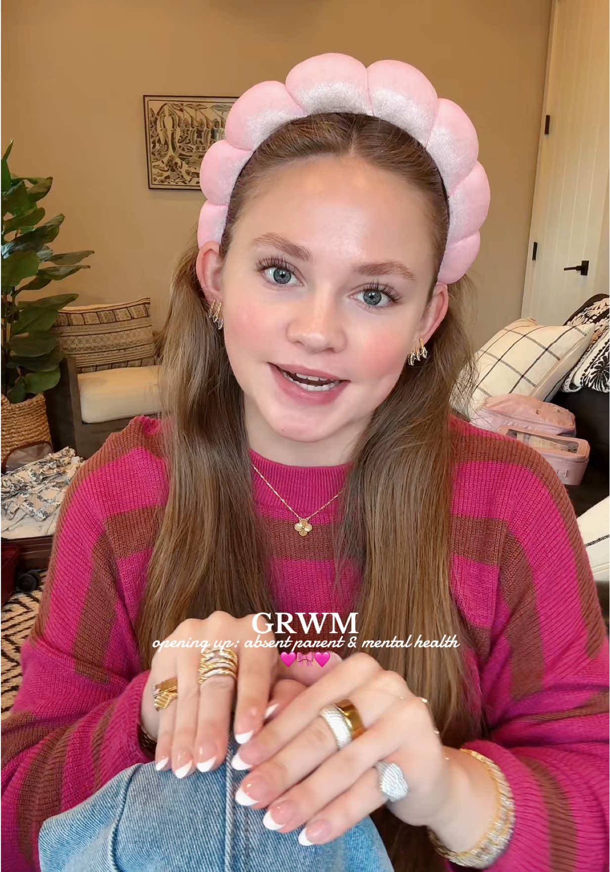 i have been so nervous to talk about this and post it but i feel like it is so important… you are never alone! you are safe here🩷#MentalHealth #storytime #daddyissues #onlychild #fyp 