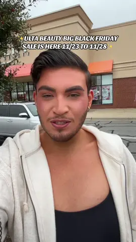 ULTA BEAUTY BLACK FRIDAY SALE 11/23 TO 11/27 AND THERE IS MORE SALES!!! ✨🤭 #ultabeauty #ultasale #foryoupage #blackfriday #blackfridaydeals @Ulta Beauty 