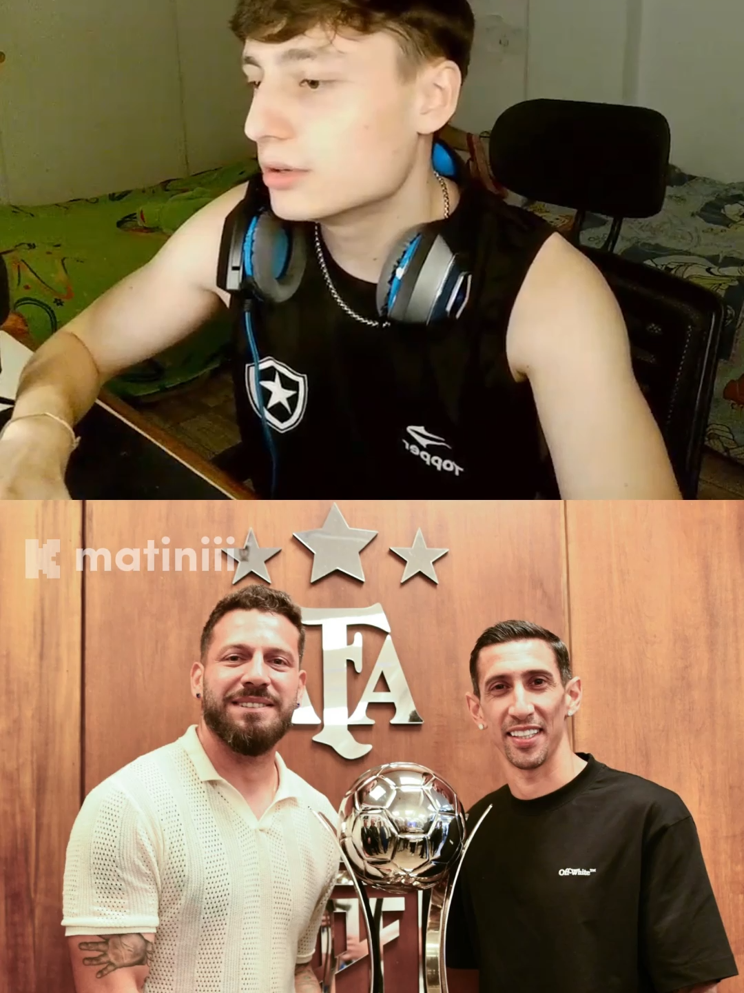 QUIEN APARECIAAA | #futbol #futbolargentino #sapardo #stream #clips #kick #fyp #matini