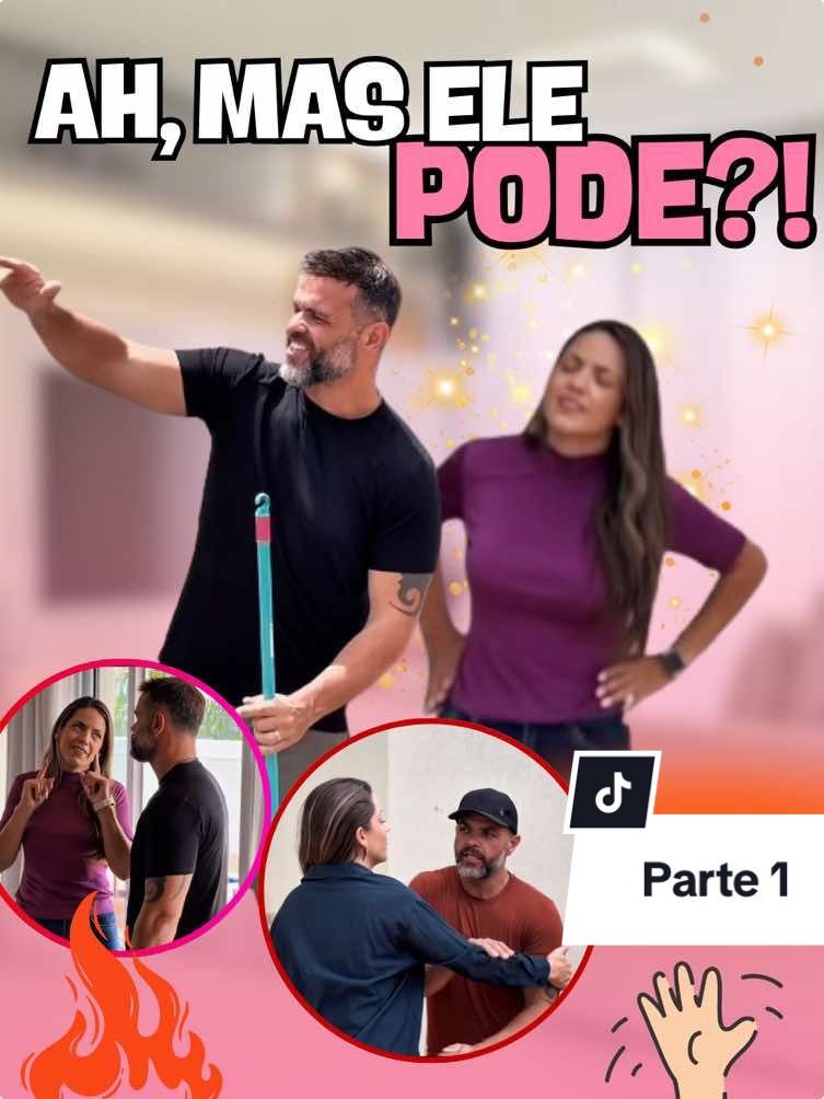 Ele pode ser simpático com a vizinha, mas ela não pode nem olhar pra ninguém 😒 Parte 01