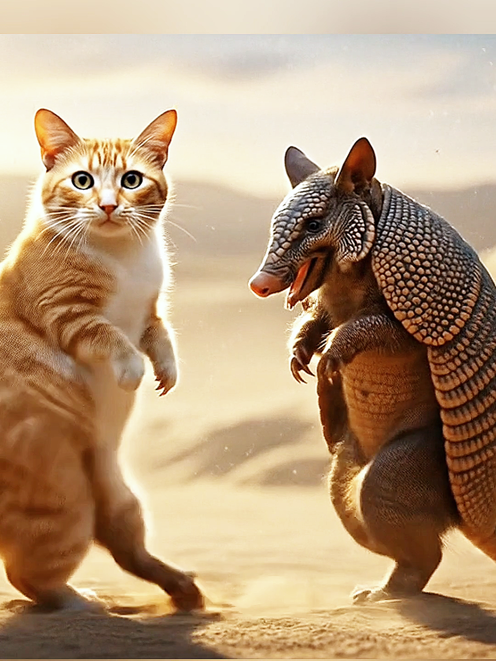 A turma do rebolado animal😁 #lambada #animaisengraçados #aiart #dança #animais 