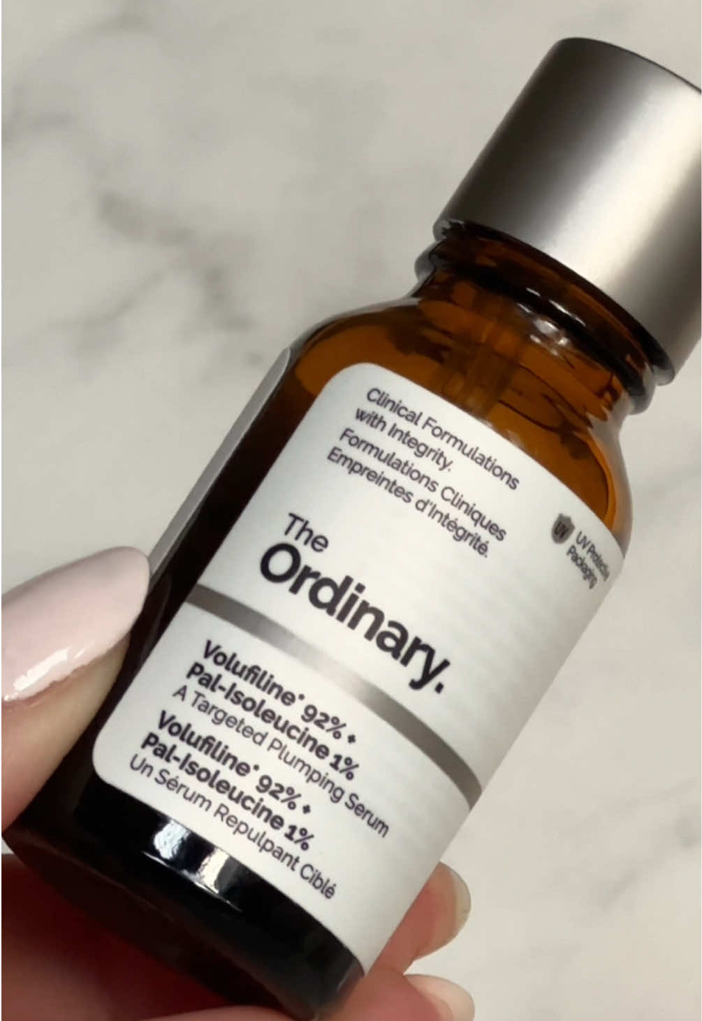 the easiest (and best) volufiline you'll ever use 😌 #theordinary #volufiline #skintok #new 