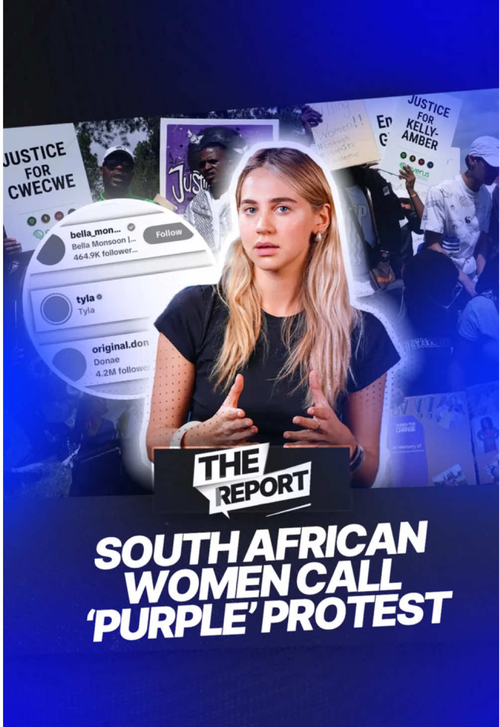 South Africa has just declared violence against women a national disaster.  This came after a social media campaign called for nationwide protests - urging women to refuse to go to work, school or spend money on Friday 21st November. Here’s The Report. #southafrica #womenforchange #news