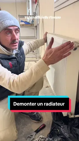 Vider et démonter un radiateur facilement #flotuto #radiateur #demonterunradiateur #chauffage #renovation 