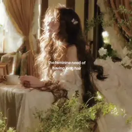 letting my hair grow for this 🥹💗 #longhair #ethereal #cottagecore #girlblogger #fyp 