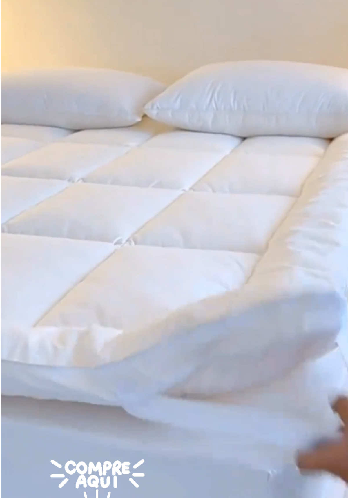 Pillow Top Para Colchão #fyp #pillow #cama #blackfriday #ofertas 