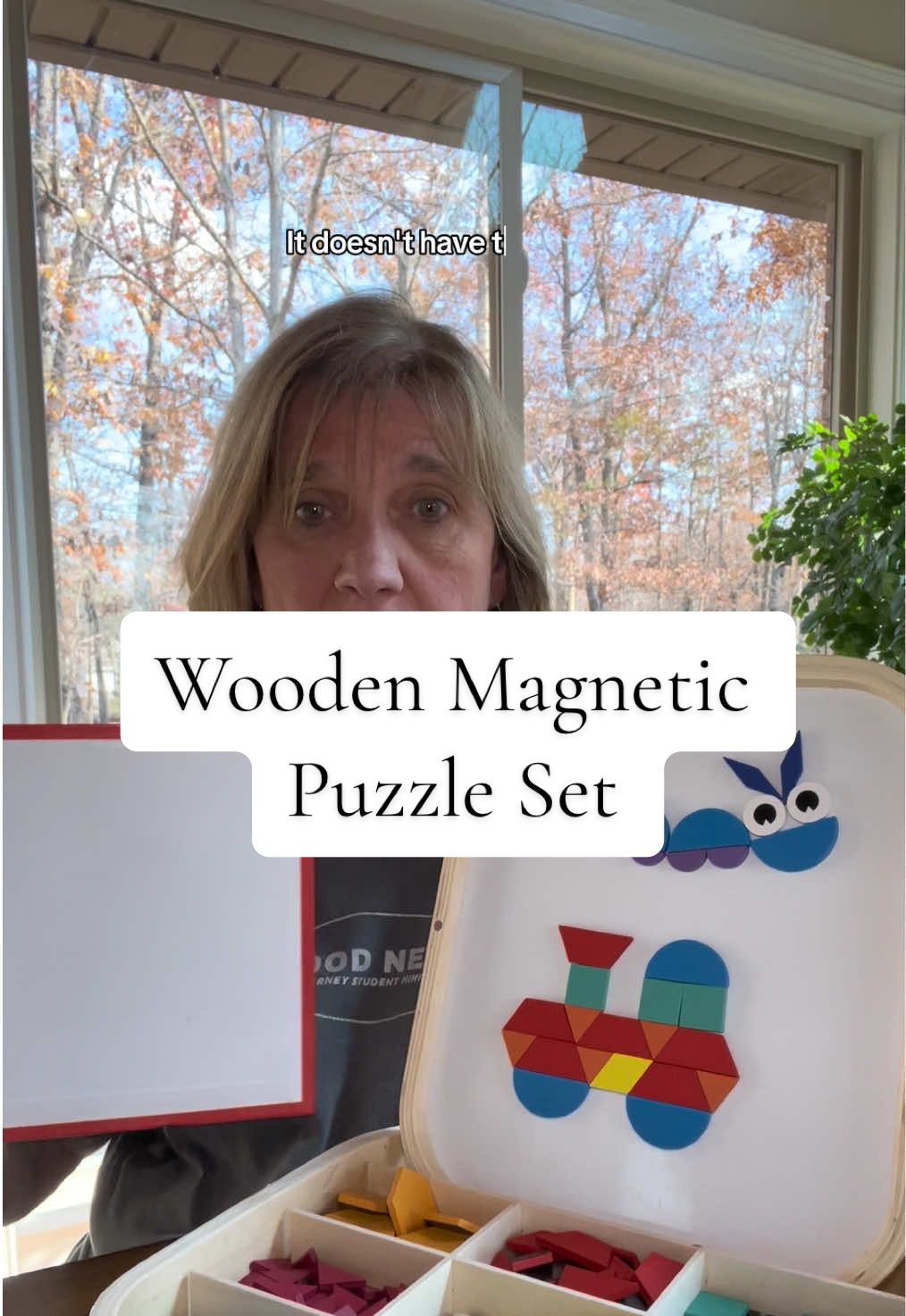This wooden magnetic puzzle set will become your go-to for calm, focused play. It keeps little hands busy, builds fine motor skills, and somehow buys you those magical quiet moments. Such a sweet, screen-free gift that actually gets used! #tiktokshopblackfriday #educationaltoy #giftideasforkids #woodentoys #learningthroughplay 