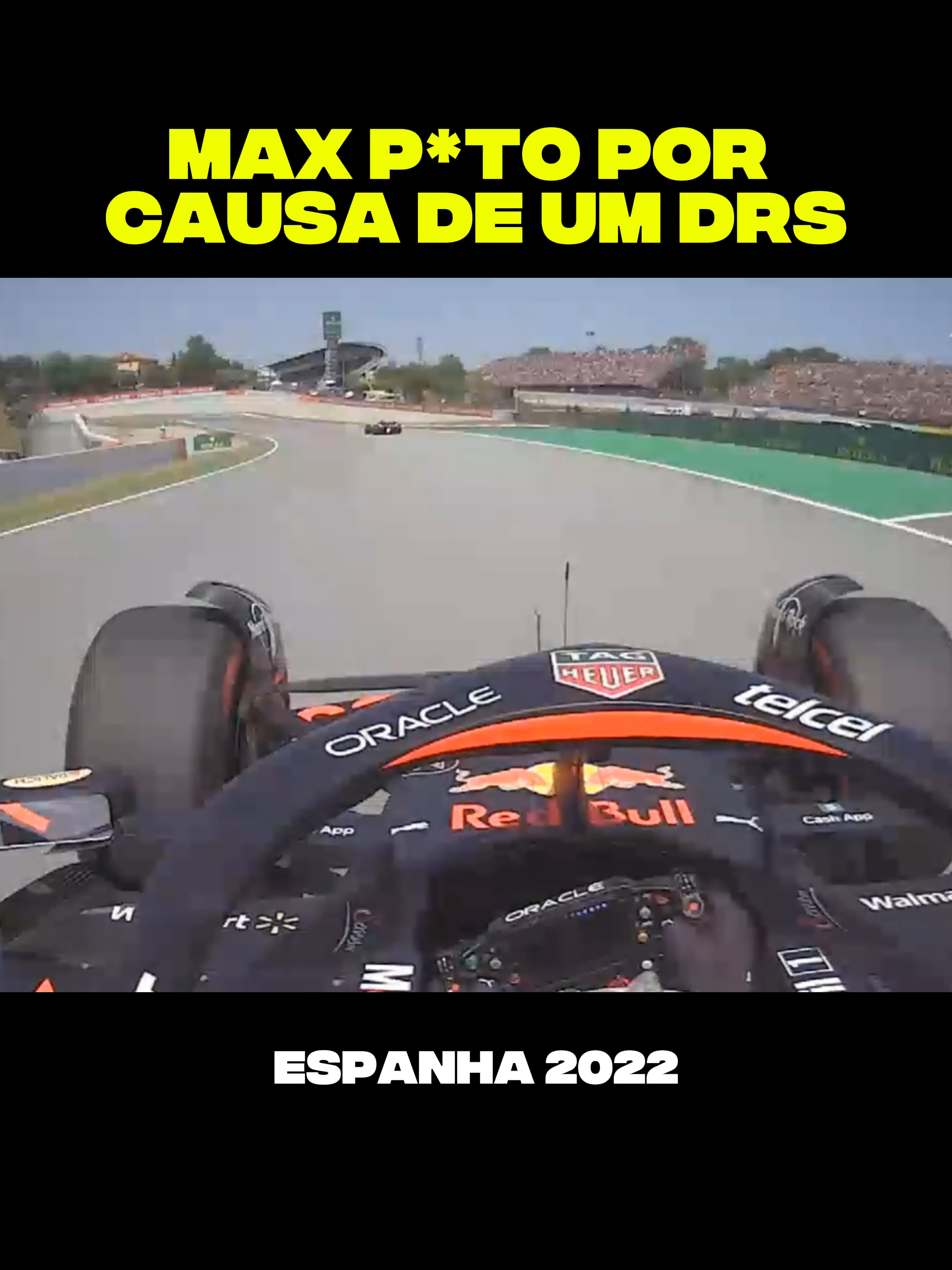 Max estressado é sempre entretenimento 😂 #foryou #f1 #maxverstappen #redbull #spaingp