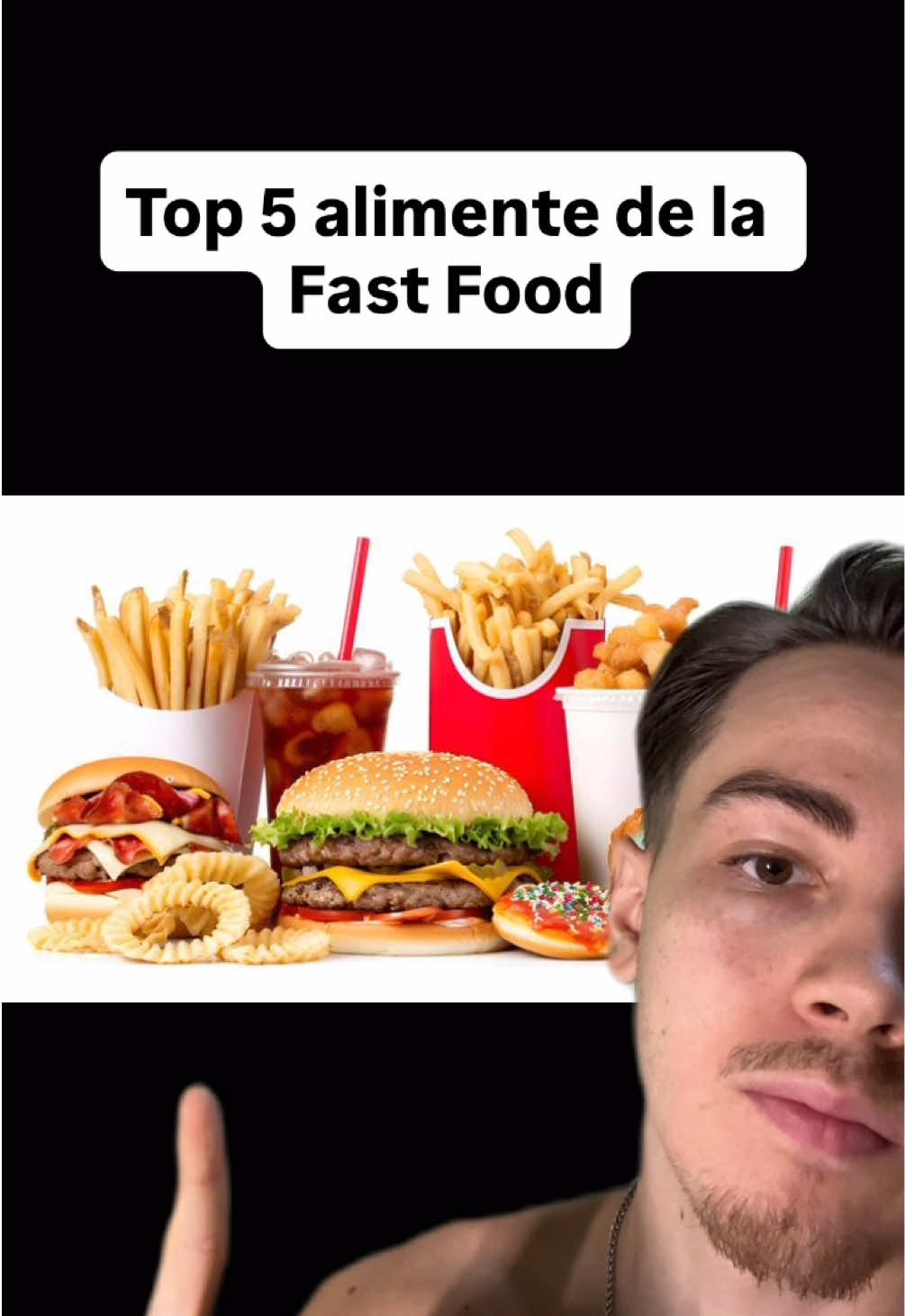 Top 5 alimente de la Fast Food👇🏼🍔 Dacă îți dorești să slăbești și să îți îmbunătățești stilul de viață, nu uita să îmi lași un follow📩 Follow la @matei_voda pentru sfaturi zilnice despre fitness și slăbire!🏆 #Fitness #slabire #slabiresanatoasa #mcdonalds #kfc  