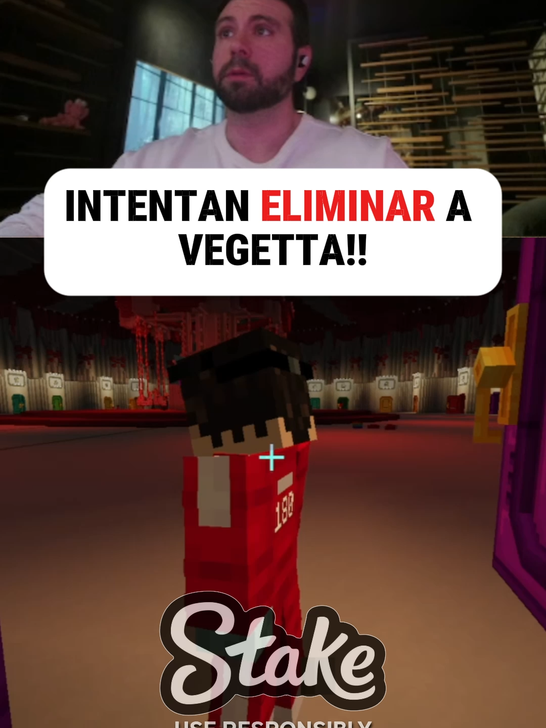 EL PROTA NO CAE!!! #squidcraftgame4 #squidgamecraft #vegetta777 #vegetta