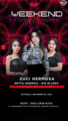 Jangan lupa nanti malam merapat, kita goyang bareng si cantik @zuci.hermosa  #loungefly #dangdutkoplo #solobelumtidur #eventsolo #bmlounge 