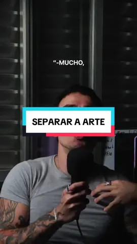 tem como separar a arte do artista?