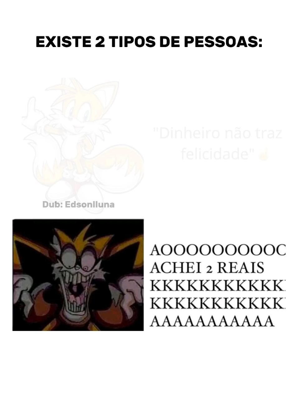 dois tipos de pessoas  #humor #dublagem  #meme #Dinheiro 
