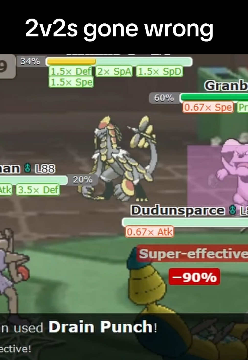 I DIDNT MEAN TO TAKE THE WHOLE BAR WITH ME 😭 #fyppppppppppppppppppppppp #GamingOnTikTok #pokemon #2v2 #pokemonshowdown 