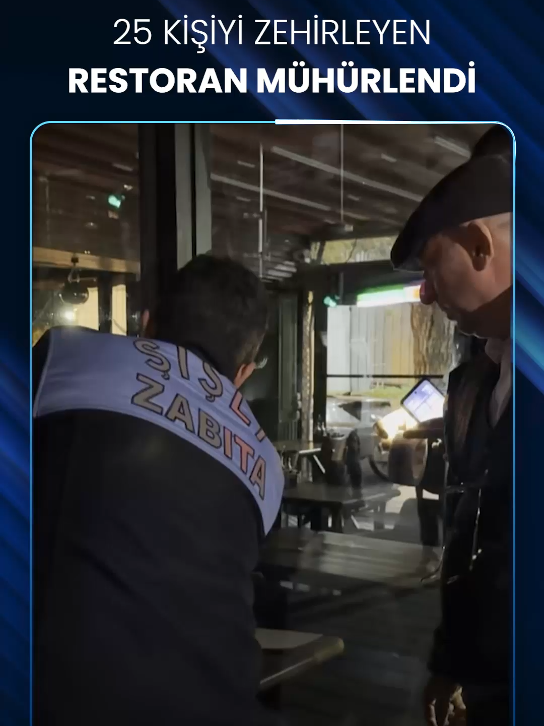 🟥 Şişli'de bir restoranda yemek yiyen 25 kişinin zehirlenme şüphesiyle hastaneye başvurmasının ardından zabıta ekipleri restoranı mühürledi. 📌 Restoranı mühürlenen şahıs: 