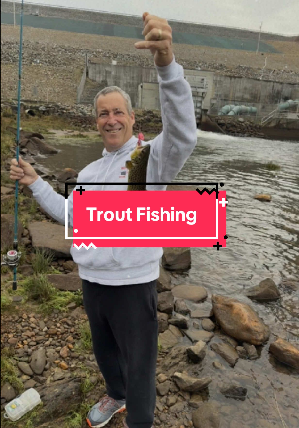 Hubs caught a mess! We found a spot to fish & the hubs cleaned up! Hubs 6, Wife (salty) #troutfishing #rainbowtrout #trout #fishingtiktok #fishingtok 