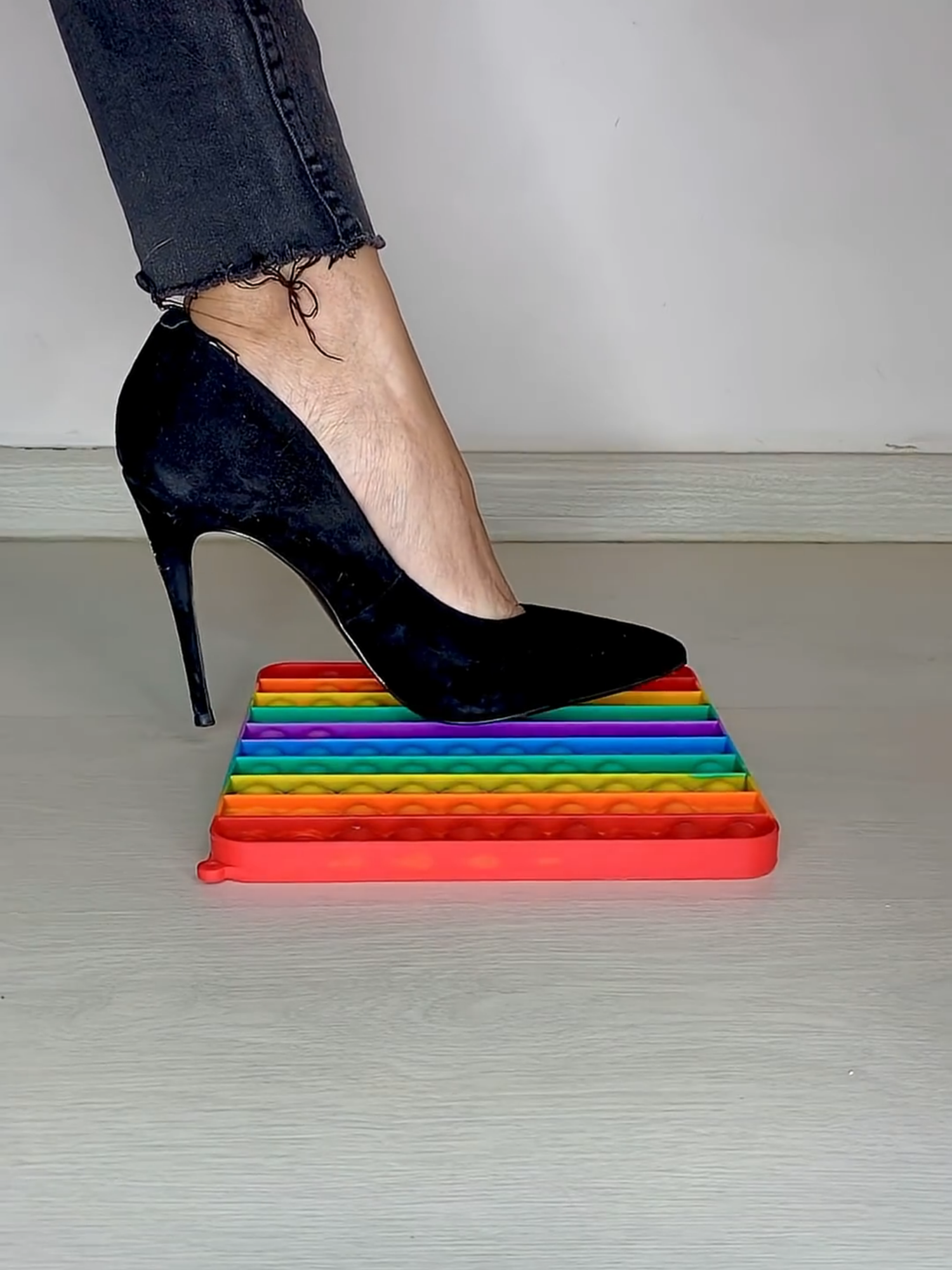 ASMR Rainbow Pop It vs High Heels Crushing | Crunchy & Satisfying Oddly Sounds 👠 #shorts #ytshorts #asmr #rainbowpopit #highheels #satisfyingsounds #crunchysounds #oddlysatisfying #relaxingsounds #stressrelief #soundtherapy #fidgettoys #satisfyingvideo #visualasmr #satisfyingasmr #fyp #reels #fblifestyle #elegant #feet #crushingsounds