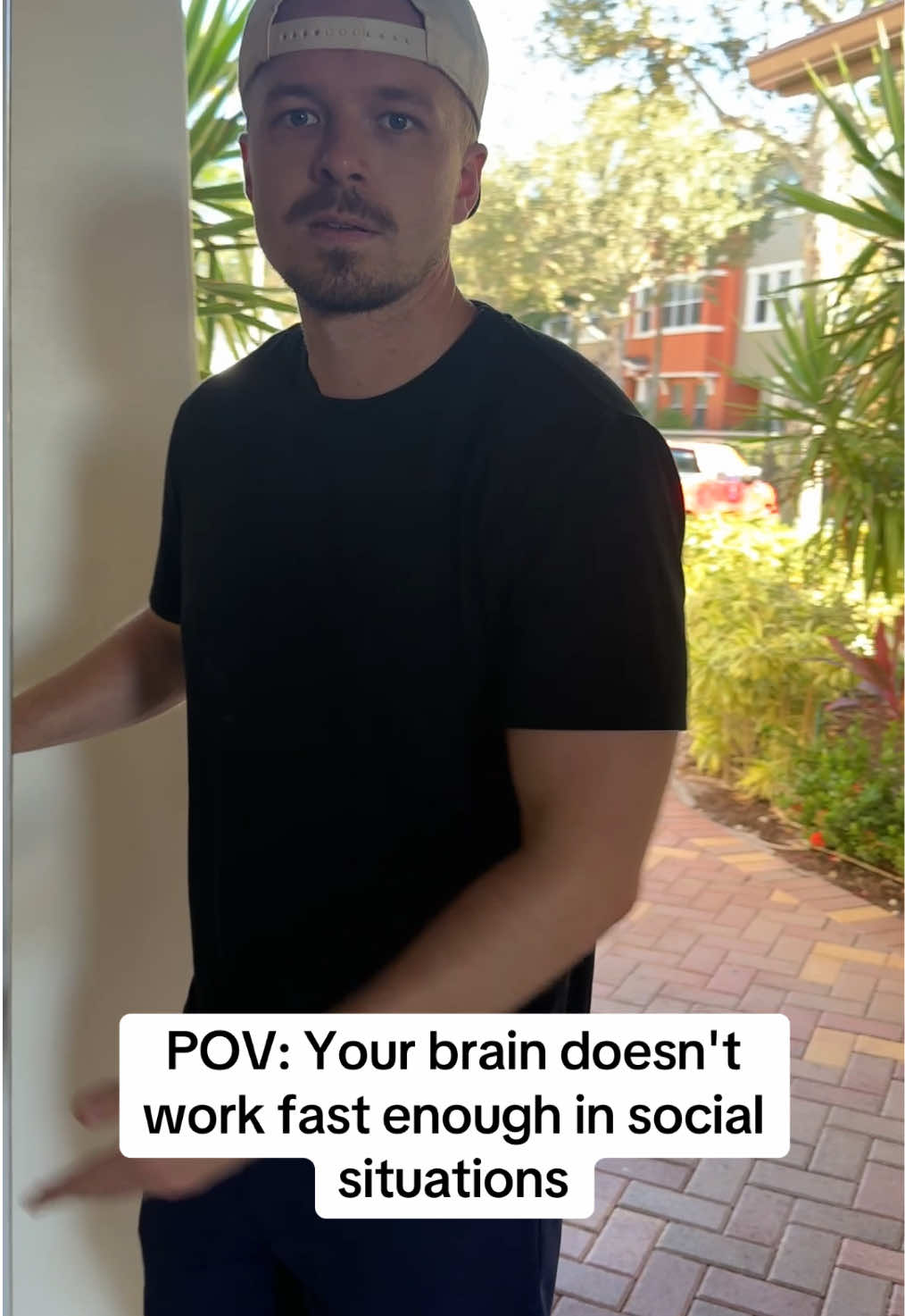 POV: Your brain doesn't work fast enough in social situations #relatable #fyp #foryou #pov #comedy #awkward #funny