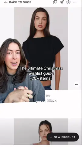 All the inspo you need for your Christmas wishlist! All linked in my ShopMy #christmasgifts #wishlistideas #giftguideforher #greenscreenvideo 