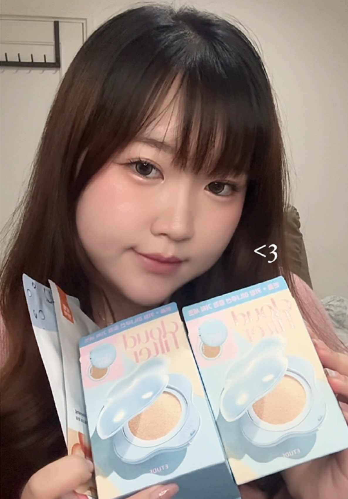 LUCUU CLOUD CUSHIONNYAAAA OMG☁️🥺 @Etude Indonesia @etudeofficial #beautyhaul #makeuphaul #etude #kbeauty 