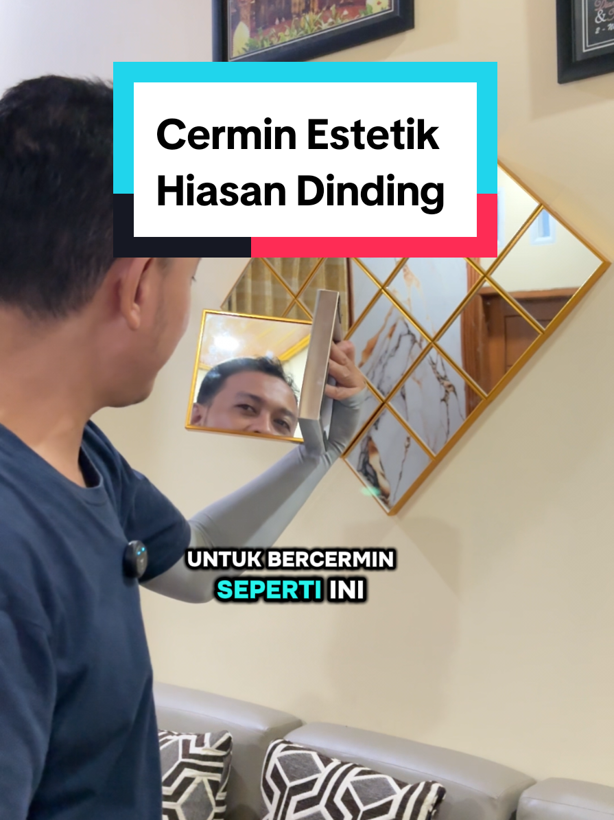 Membalas @nadirhaazmifalisha2 Cermin Tempel Hiasan Dinding estetik, pemasangan mudah tinggal ditempelkan saja. #cerminestetik #cermintempel #cerminframe #hiasandinding #dekorasirumah 
