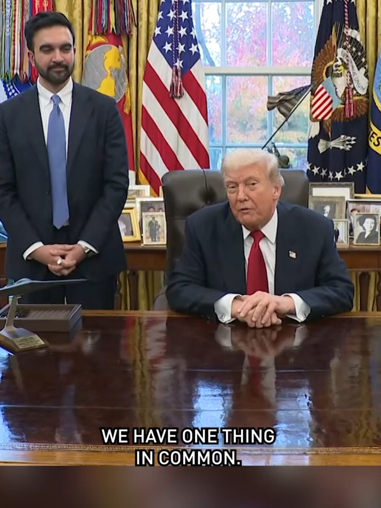 President Trump and NYC Mayor-elect Zohran Mamdani concluded their White House meeting, which the president called 