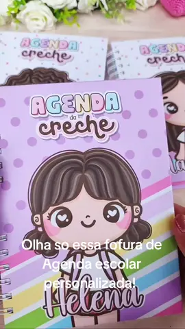 Coleção Volta Aulas Candy Agenda Infantil 2026 - Agenda escolar 