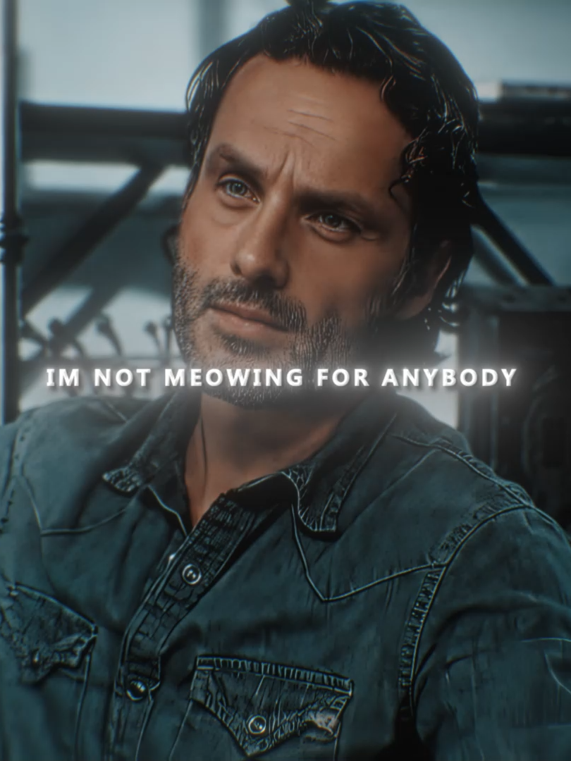 Rick Grimes Edit // Meow Meow Trend // #rickgrimes #rickgrimesedit #rick #thewalkingdead #thewalkingdeadedit #twd #twdedit #fyp