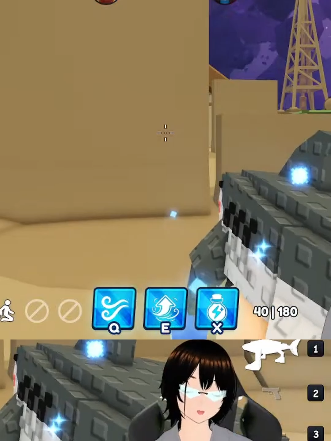 Saksak patalikod😭 8080 na nga sa #Valorant pati ba naman dito🔥#hypergun #robloxedit