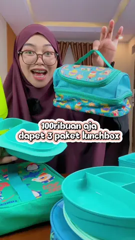 Murmer sekalii paket lunchbox by CPM moms #lunchboxanak #lunchboxanaksekolah #lunchboxset #lunchboxcpm 
