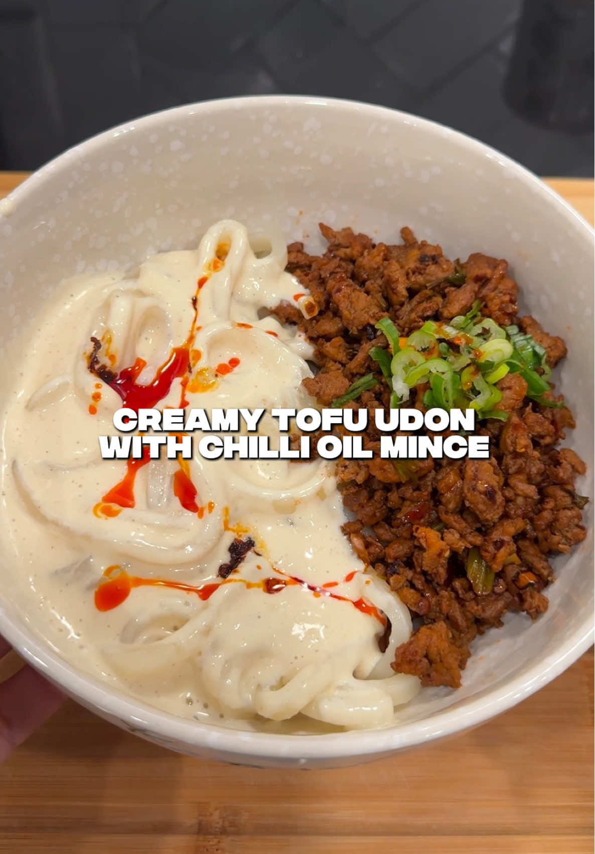 Tofu as a sauce is one of the best things I’ve come across in 2025 😍. #CapCut  #creamytofu #creamyudon #cookwithme #Recipe 