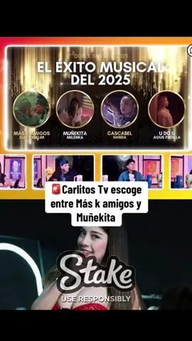 Carlitos Tv escoge entre Más k amigos y Muñekita #parati #fyp #viral #milenka #zully 