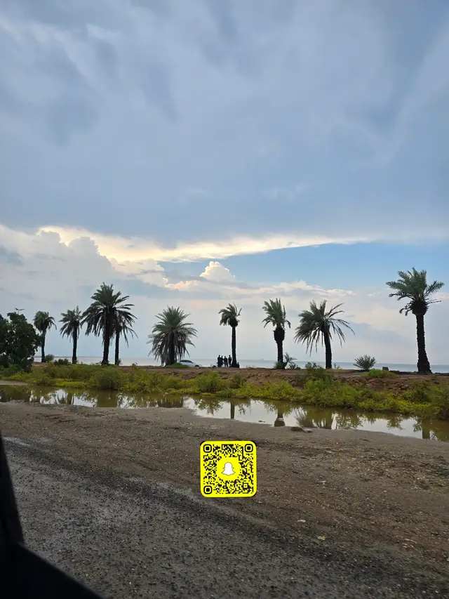 وصفي يوحي بالهدوء، حيث تصف العبارة منظرًا طبيعيًا يجمع بين البحر والسماء الملبدة بالغيوم مما يعني أن السماء تغطيها طبقة كثيفة من السحب هذا المنظر قد يدل على جو يميل للهدوء#fyp #foryou #funny #tiktok_india 