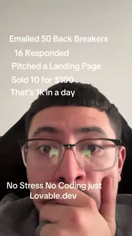 Putting yall on and u guys don’t know still😀😀 #ai #lovablepartner #landingpage #fyp #aiwebsites 