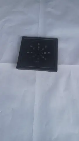 Grelha Rotativa com Caixilho Black contra Mal cheiro. #casa #banheiro #ralo #acabamento #moderno 