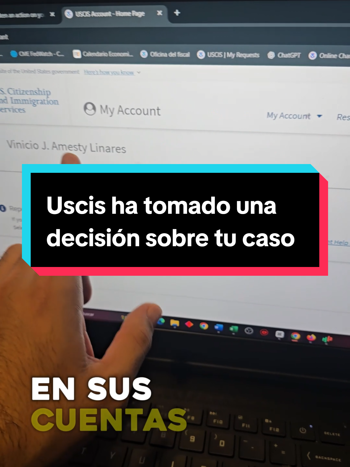 Uscis ha tomado una decisión sobre tu caso