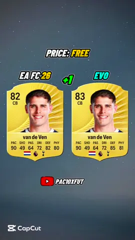 NEW EVO TIGHTEN UP IN EA FC 26🥶🔥 #eafc #eafc26 #fc26 #easports #ultimateteam 